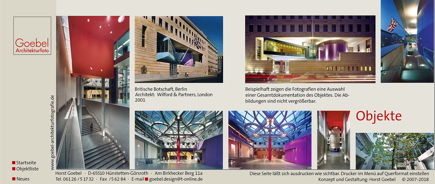 Architekturfotograf Berlin  Brit.Botschaft Goebel