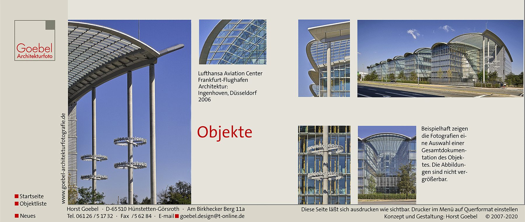 Architekturfotograf Frankfurt  Lufthansa Aviation  Goebel1