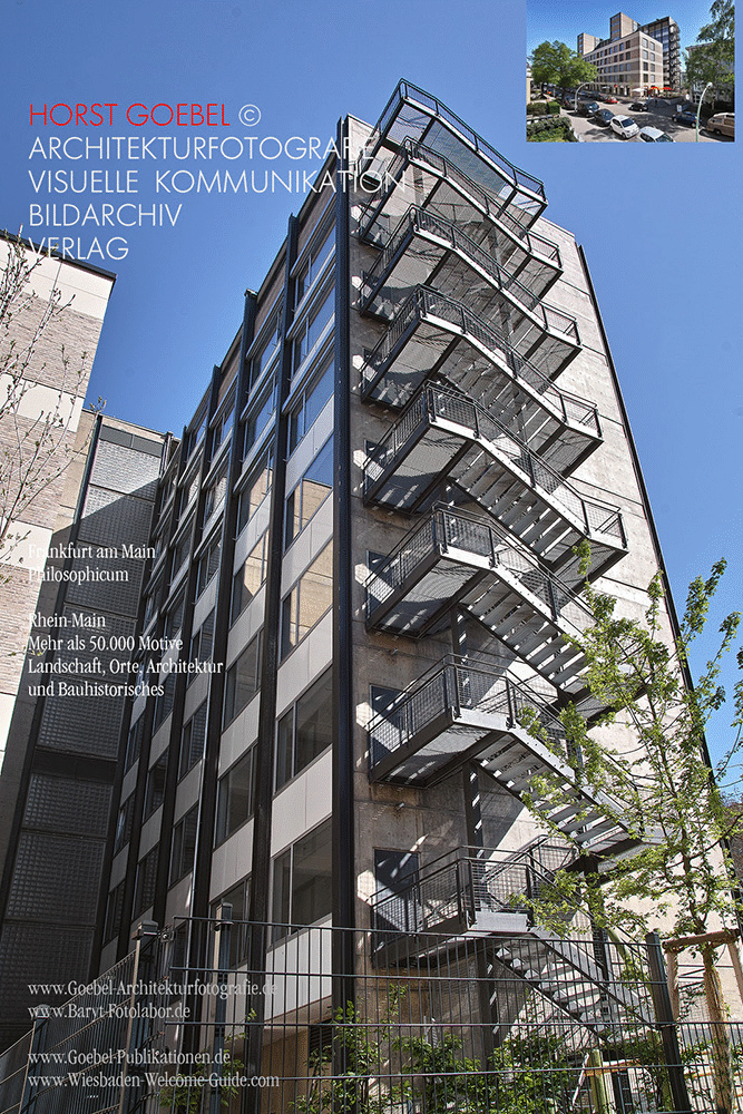 Architekturfotograf Frankfurt  Philosophicum 