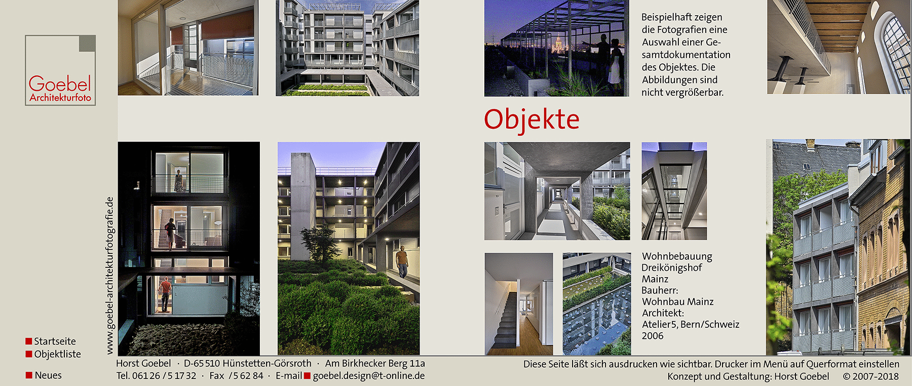 Architekturfotograf Mainz  Dreik�nigshof  Goebel