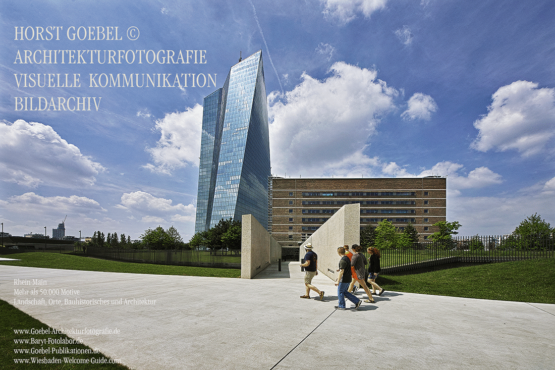 Frankfurt EZB Architekturfotograf Goebel