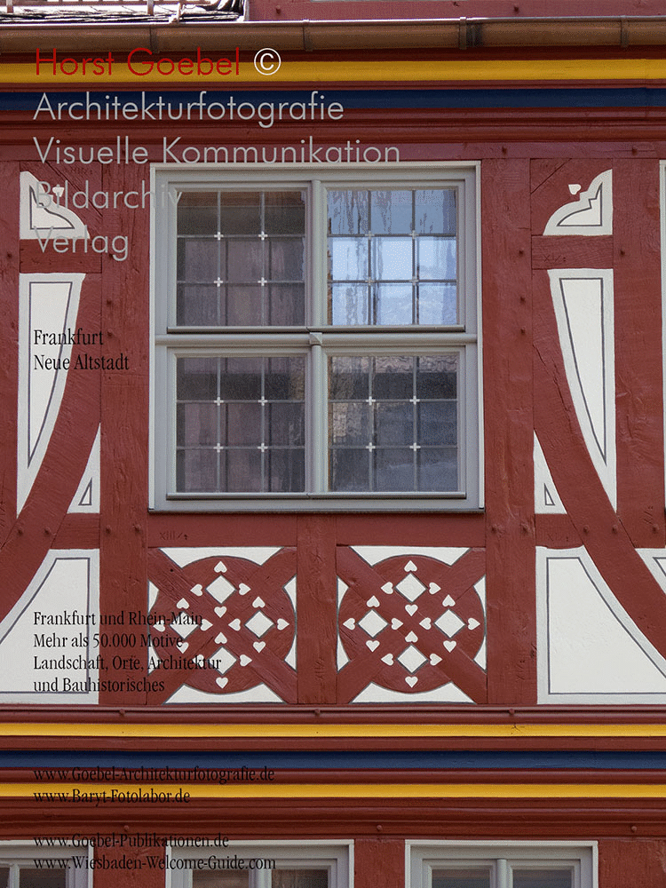 Frankfurt Neue Altstadt Fenster  Horst Goebel